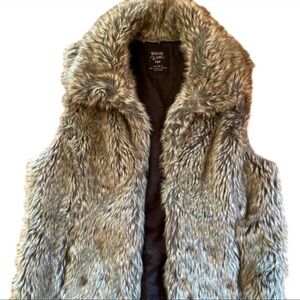Zara Women's Small Faux Fur Vest